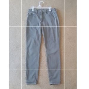 Aero olive green High rise jeggings size 6 regular